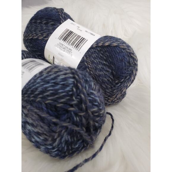 LOT‎ 2 -Patons Kroy Sock Yarn FX Wool Nylon Color is Cadet Colors 4Ply 50 gram - Picture 6 of 6